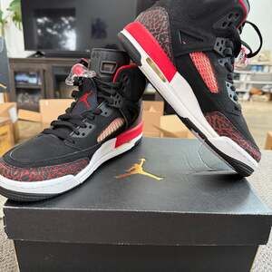 Nike Air Jordan Spizike 'Bred' Black University Red Basketball Shoes